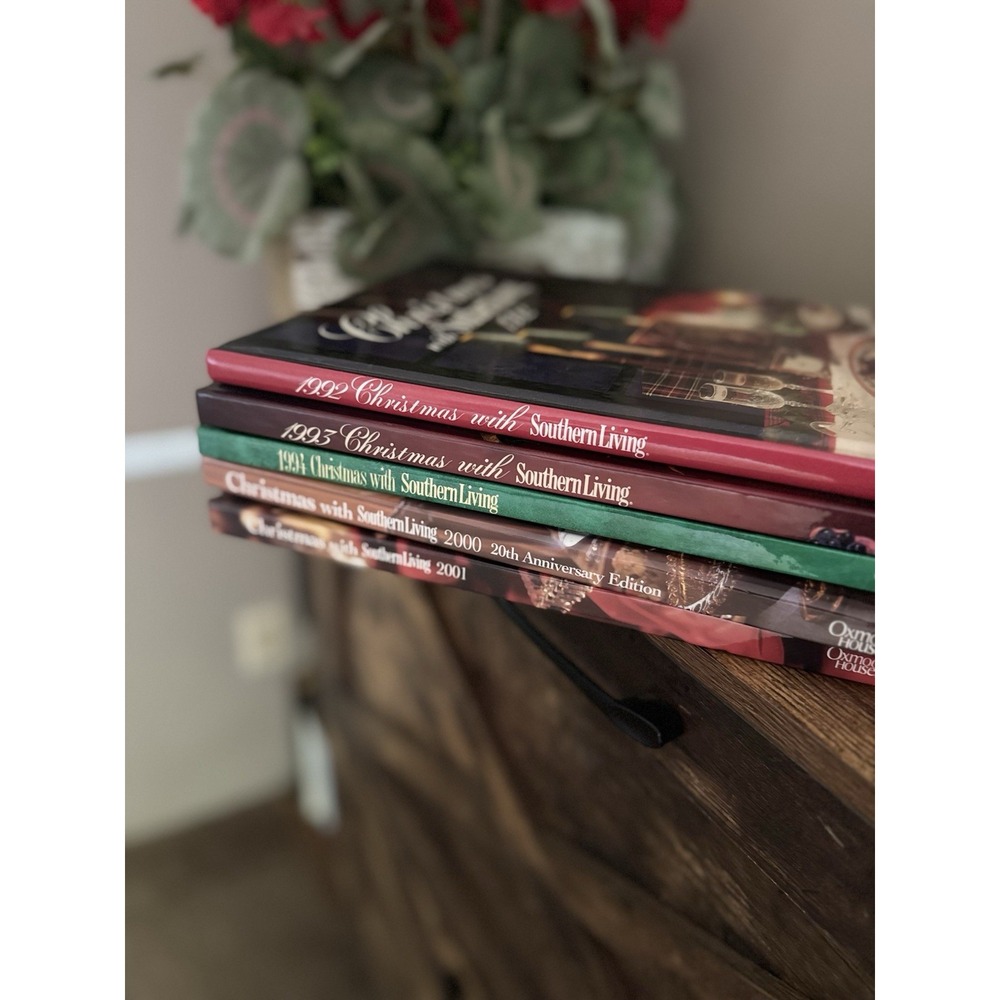 Southern Living Christmas with Southern Living Hardcover Cookbook Cooking - Picture 2 of 2